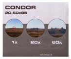 Pozorovací dalekohled Bresser Condor 20–60x85
