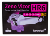 Dobíjecí náhlavní lupa Levenhuk Zeno Vizor HR6
