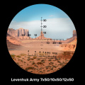 Binokulární dalekohled se zaměřovačem Levenhuk Army 12x50