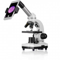 Mikroskop Bresser Junior Biolux SEL 40–1600x s kufříkem, bílý