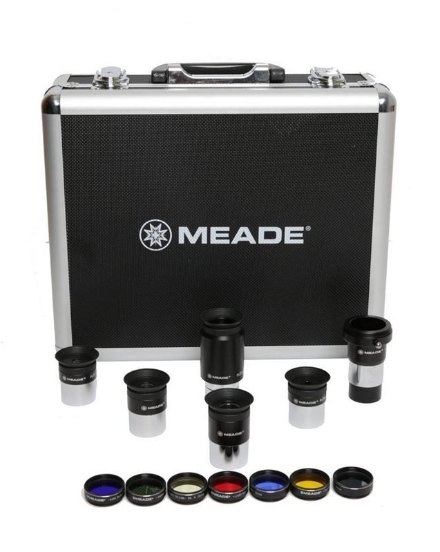 Sada 1,25" okulárů a filtrů Meade Series 4000