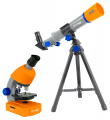 Sada mikroskopu a hvězdářského dalekohledu Bresser Junior