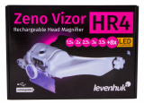 Dobíjecí náhlavní lupa Levenhuk Zeno Vizor HR4