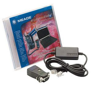 Sada kabelových konektorů Meade #506 se softwarem AutoStar Suite Astronomer Edition
