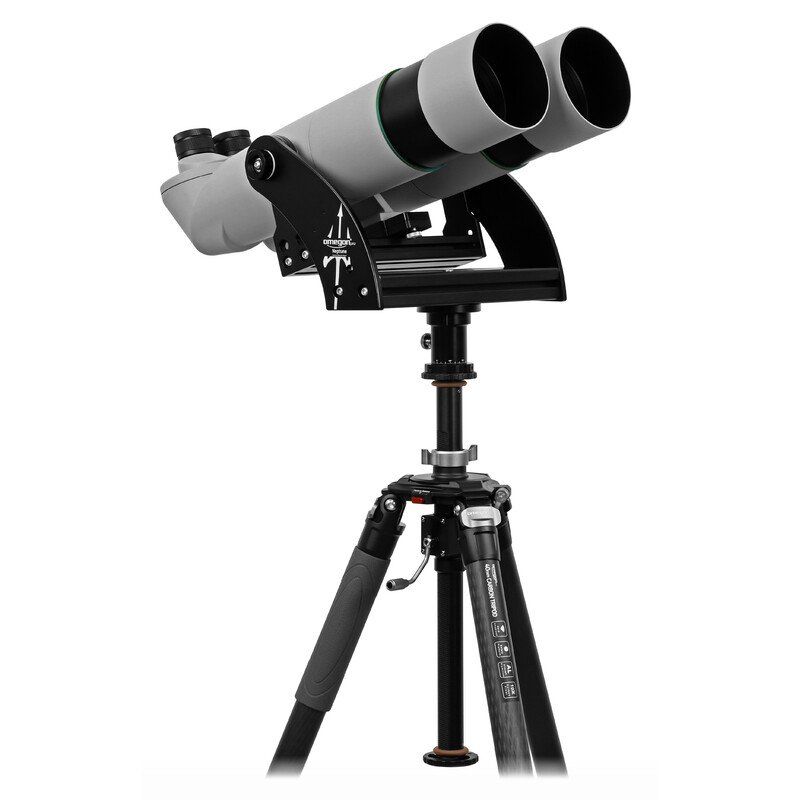 Binokulární dalekohled Omegon Brightsky 22x70 – 45° s držákem a stativem