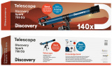 Hvězdářský dalekohled Levenhuk Discovery Spark 709 EQ s knížkou