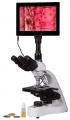 Digitální trinokulární mikroskop Levenhuk MED D10T LCD