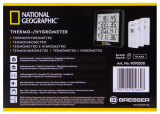 Thermohigrometr Bresser National Geographic 4 wyniki pomiarów, černá